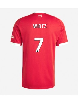 Liverpool Florian Wirtz #7 Replika Hemmakläder 2025-26 Kortärmad